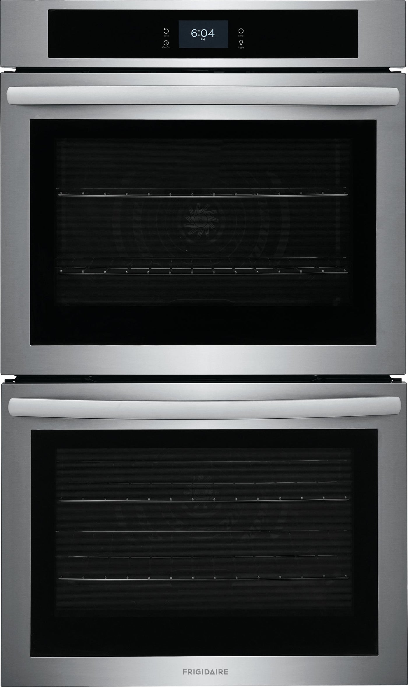 Frigidaire Stainless Steel 30" Double Wall Oven with Fan Convection (10.6 Cu. Ft) - FCWD3027AS