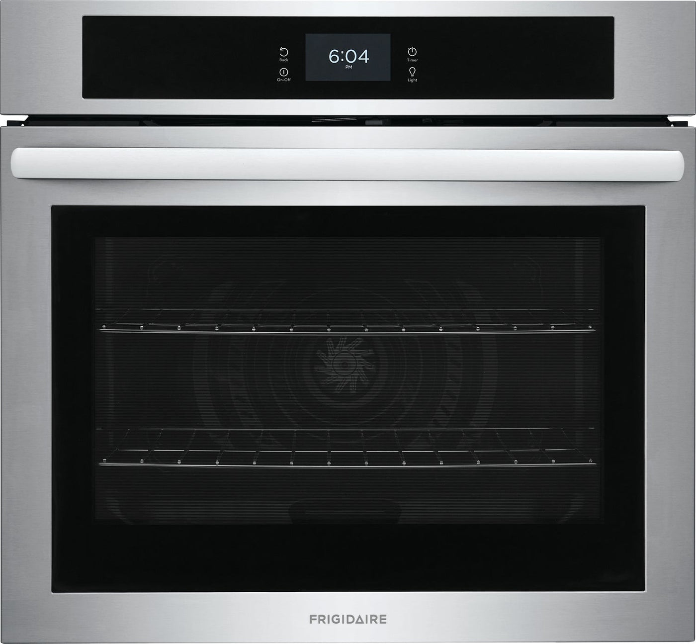 Frigidaire Stainless Steel 30" Single Wall Oven with Fan Convection (5.3 Cu. Ft) - FCWS3027AS