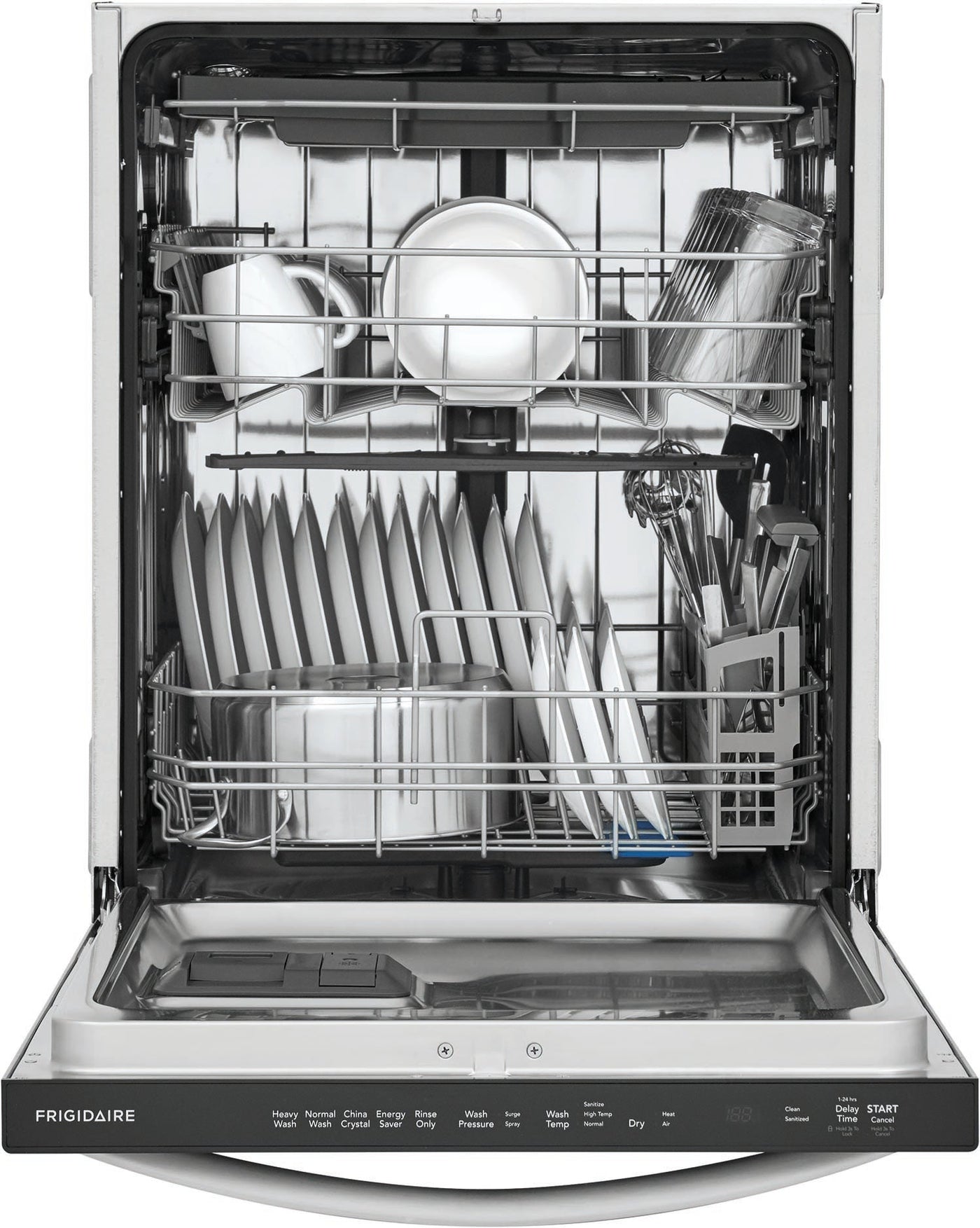 Frigidaire Stainless Steel 24" Built-In Dishwasher with 3rd Rack - FDSH4501AS
