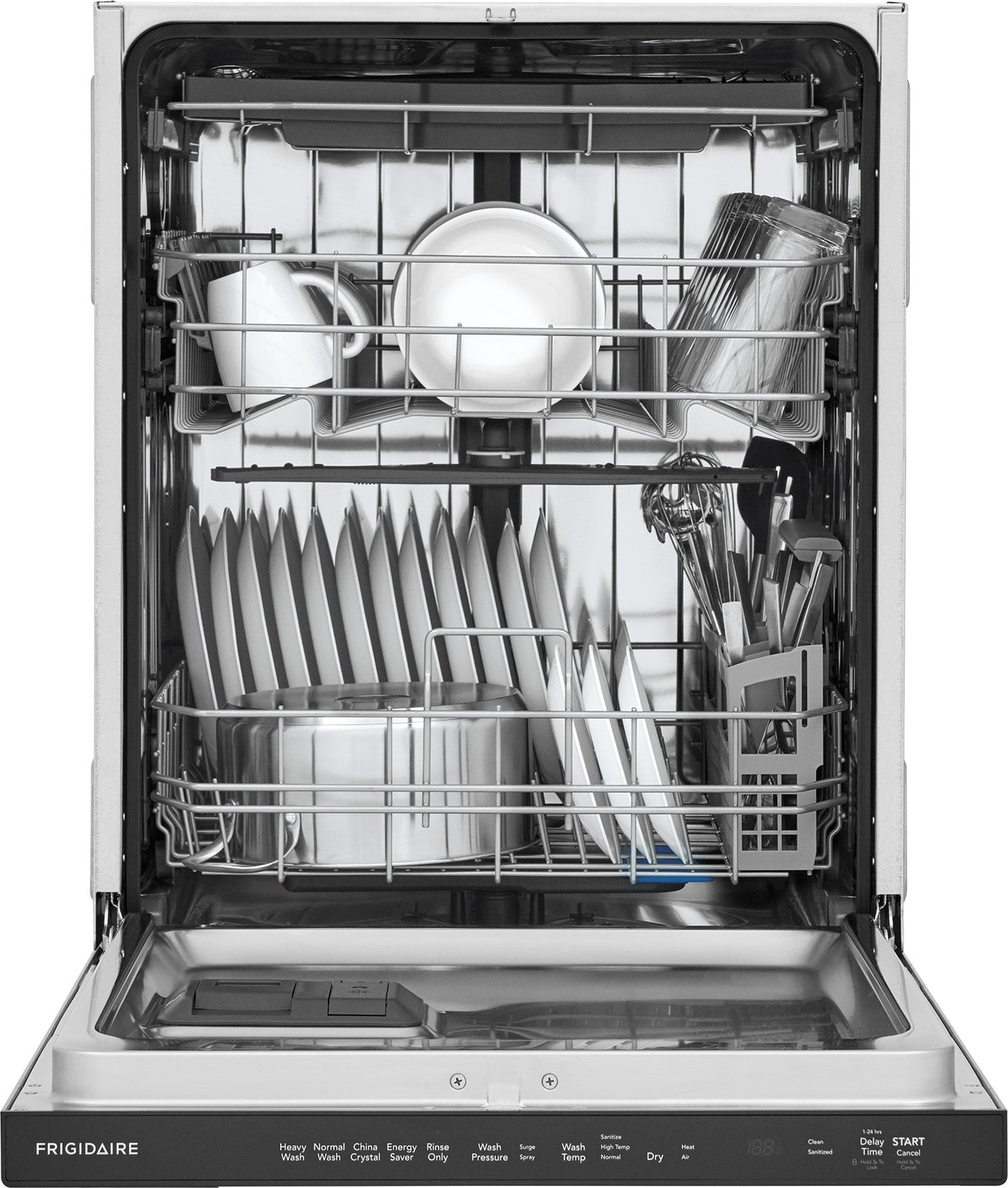 Frigidaire 24" Stainless Steel Dishwasher with BladeSpray® (49 dBA) - FDSP4501AS