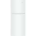 Frigidaire White Apartment Size Refrigerator with Top Freezer ( 10.1 Cu. Ft) - FFET1022UW
