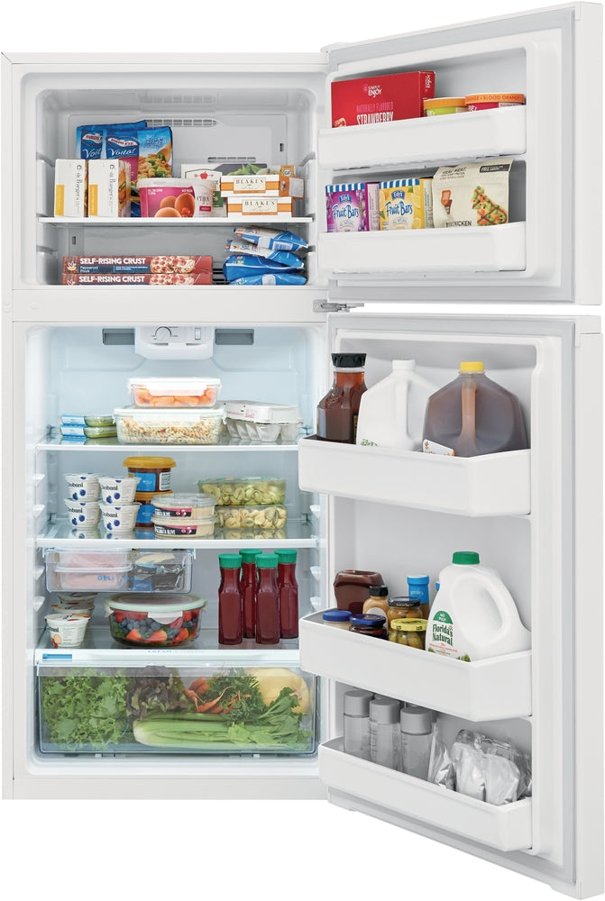 Frigidaire White Top-Freezer Refrigerator (13.9 Cu. Ft.) - FFHT1425VW