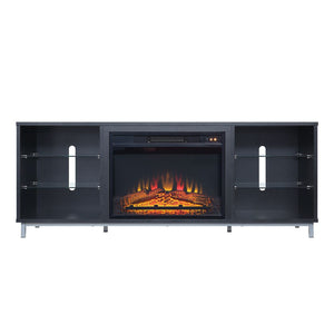 Sahl Fireplace - Onyx