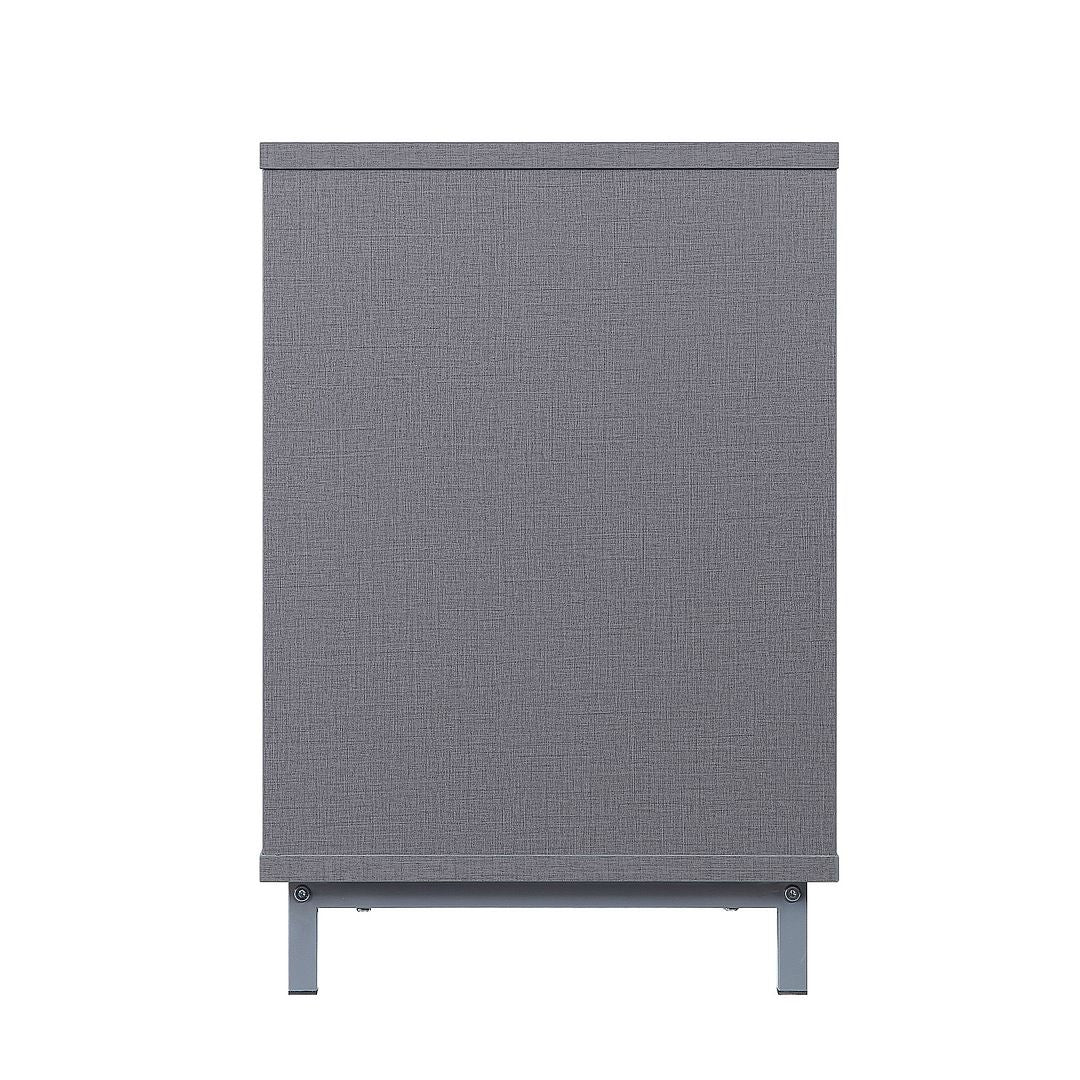 Sahl Fireplace - Grey