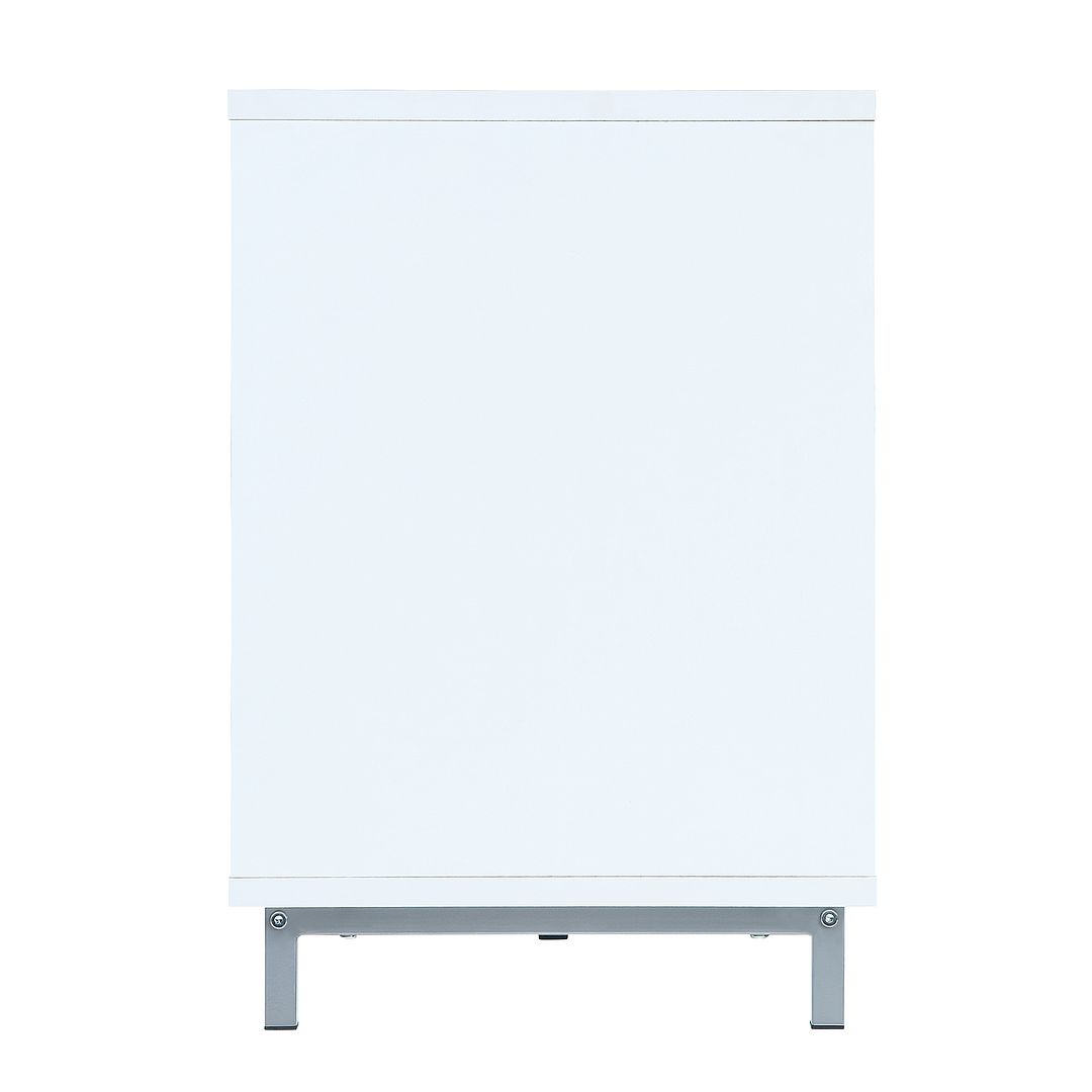 Sahl Fireplace - White