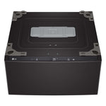 LG Black Steel 27'' LG SideKick™ Pedestal Washer (1 Cu. Ft) - WD300CB