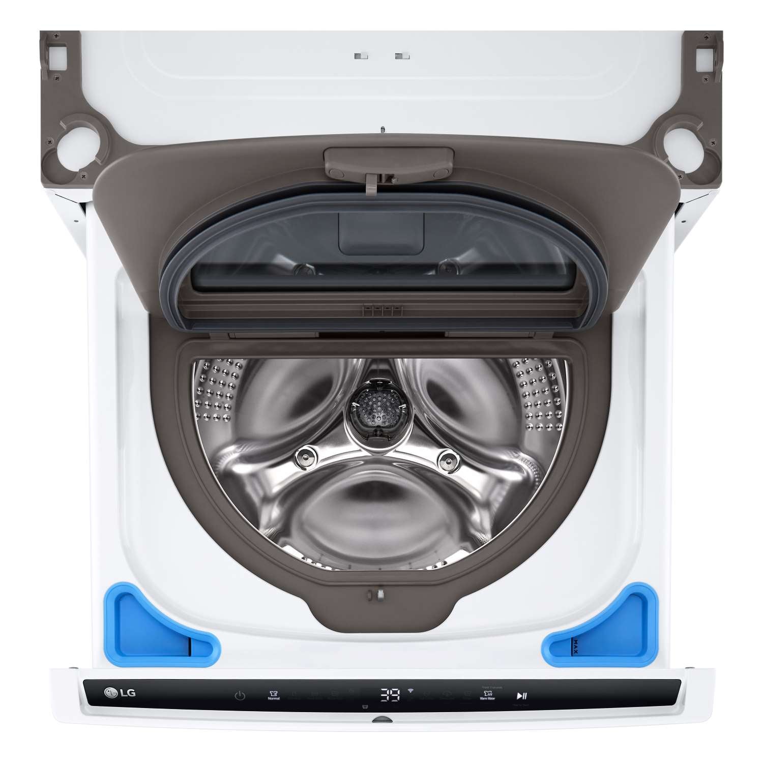 LG White 27'' LG SideKick™ Pedestal Washer (1 Cu. Ft) - WD300CW