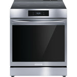 Frigidaire Gallery Smudge-Proof Stainless Steel 30" Front Control Induction Range with Total Convection (6.2 Cu. Ft) - GCFI306CBF