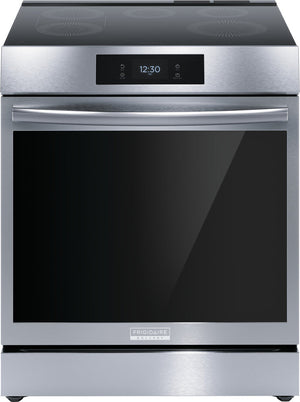 Frigidaire Gallery Smudge-Proof Stainless Steel 30" Front Control Induction Range with Total Convection (6.2 Cu. Ft) - GCFI306CBF