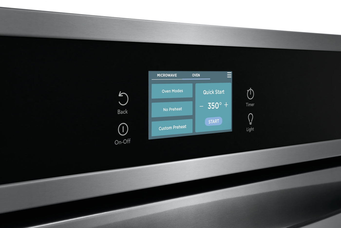 Frigidaire Gallery Smudge-Proof Stainless Steel 30" Wall Oven and Microwave Combination (1.7 Cu. Ft. / 5.3 Cu. Ft.) - GCWM3067AF