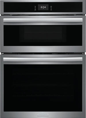 Frigidaire Gallery Smudge-Proof Stainless Steel 30" Wall Oven and Microwave Combination (1.7 Cu. Ft. / 5.3 Cu. Ft.) - GCWM3067AF