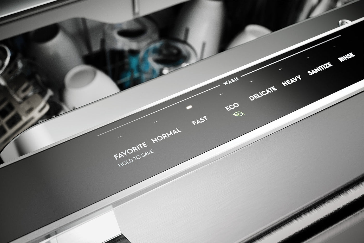 Frigidaire Gallery 24" Smudge-Proof™ Stainless Steel Dishwasher with CleanBoost™ (47 dBA) - GDSP4715AF