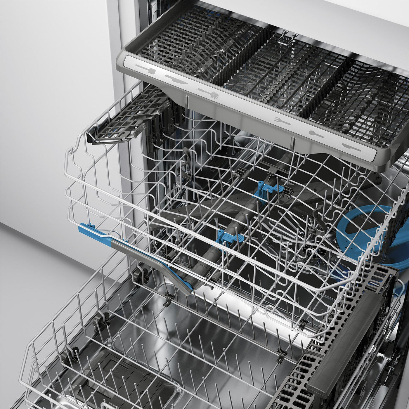 Frigidaire Gallery 24" Smudge-Proof™ Stainless Steel Dishwasher with CleanBoost™ (47 dBA) - GDSP4715AF