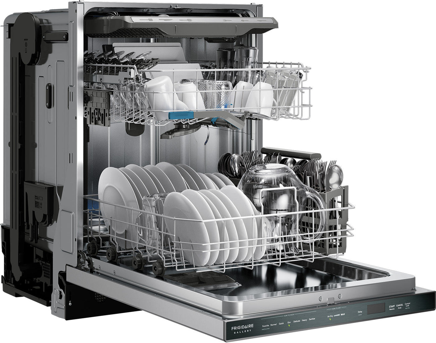 Frigidaire Gallery 24" Smudge-Proof™ Stainless Steel Dishwasher with CleanBoost™ (47 dBA) - GDSP4715AF