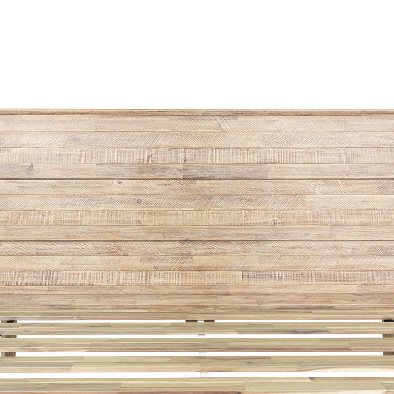 Abenra King Bed - Grey Wash