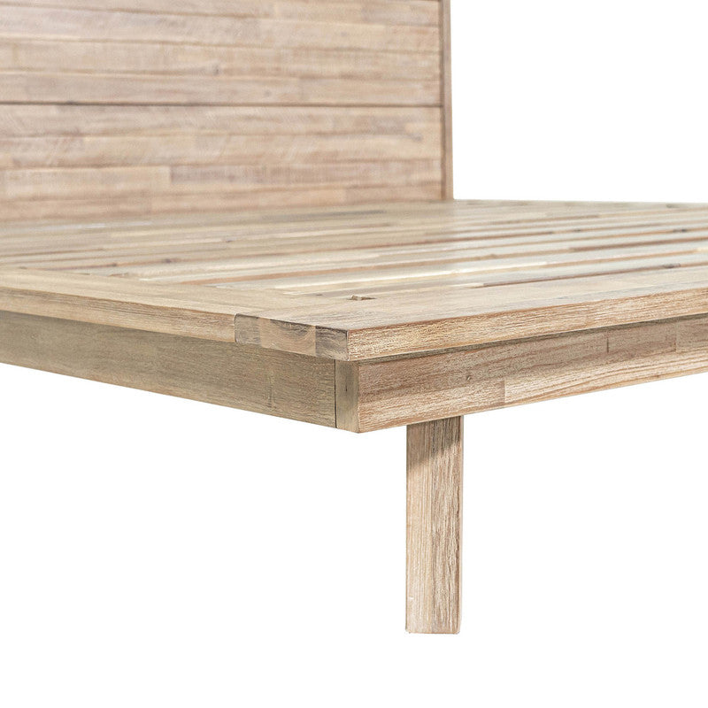 Abenra King Bed - Grey Wash