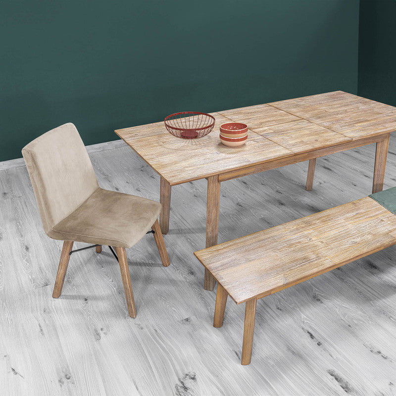 Abenra Bench - Grey Wash
