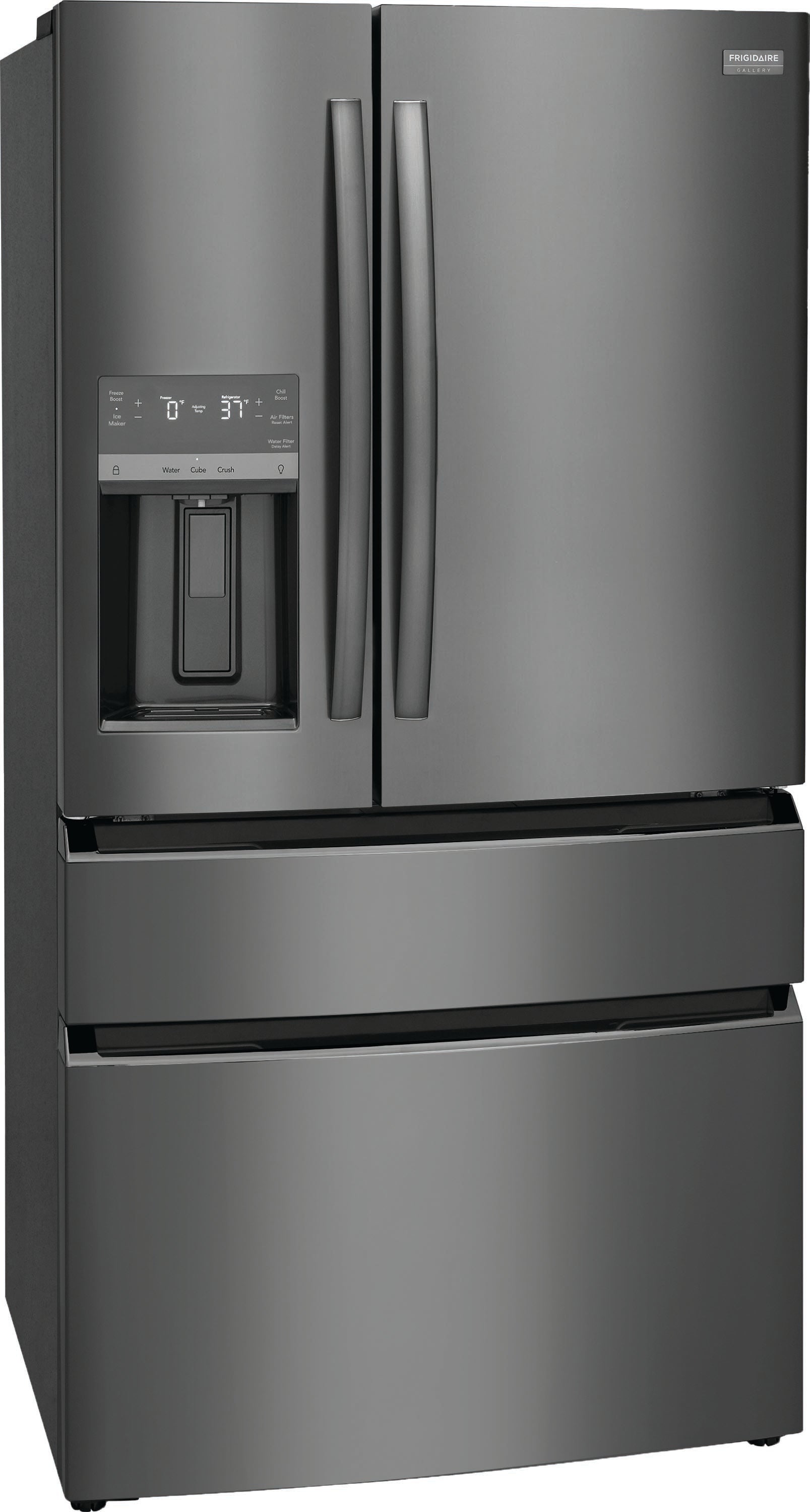 Frigidaire Gallery Smudge-Proof® Black Stainless Steel Counter-Depth 4-Door French Refrigerator (21.5 Cu. Ft.) - GRMC2273CD
