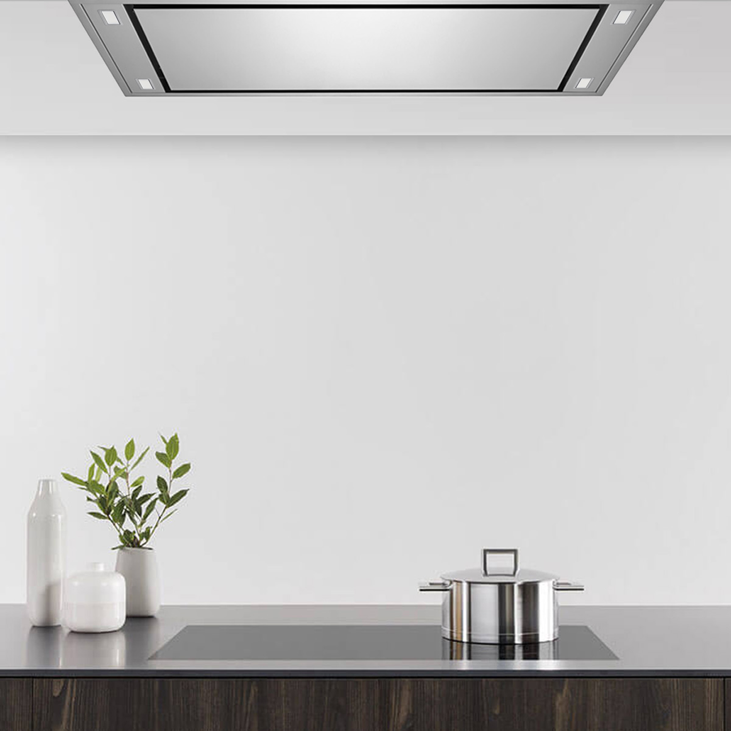 VICTORY Stainless Steel 900 CFM Flush Ceiling Range Hood - Horizon