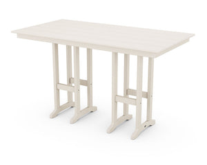 POLYWOOD® Farmhouse 37" Dining Table - Sand