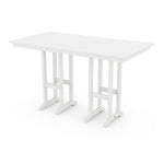 POLYWOOD® Farmhouse 37" Dining Table - White