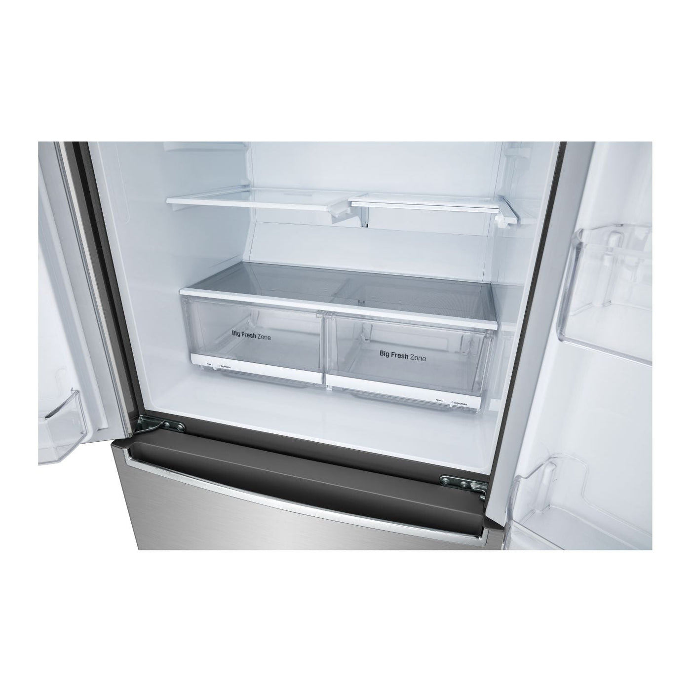 LG Smudge-Proof Stainless Steel 33" Counter Depth 4-Door Refrigerator (19 Cu.Ft.) - LRMNC1803S