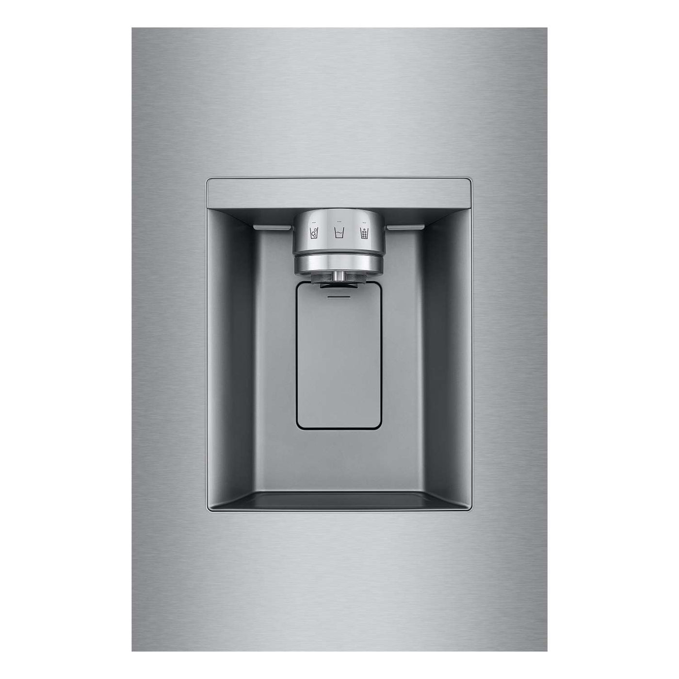 LG 26 cu. ft. Smart Counter-Depth MAX™ Stainless Steel French Door Refrigerator with Four Types of Ice - LRYXC2606S