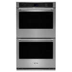Maytag Fingerprint Resistant Stainless Steel Double Wall Oven (8.60 Cu Ft) - MOED6027LZ