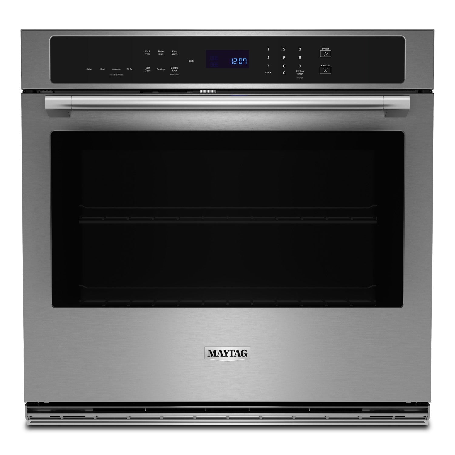 Maytag Fingerprint Resistant Stainless Steel Wall Oven (4.30 Cu Ft) - MOES6027LZ