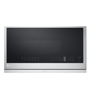 LG Smudge Resistant Stainless Steel Smart Wi-Fi Enabled Over-the-Range Microwave with ExtendaVent® 2.0 & EasyClean® (2.1 cu. ft.) - MVEL2137F