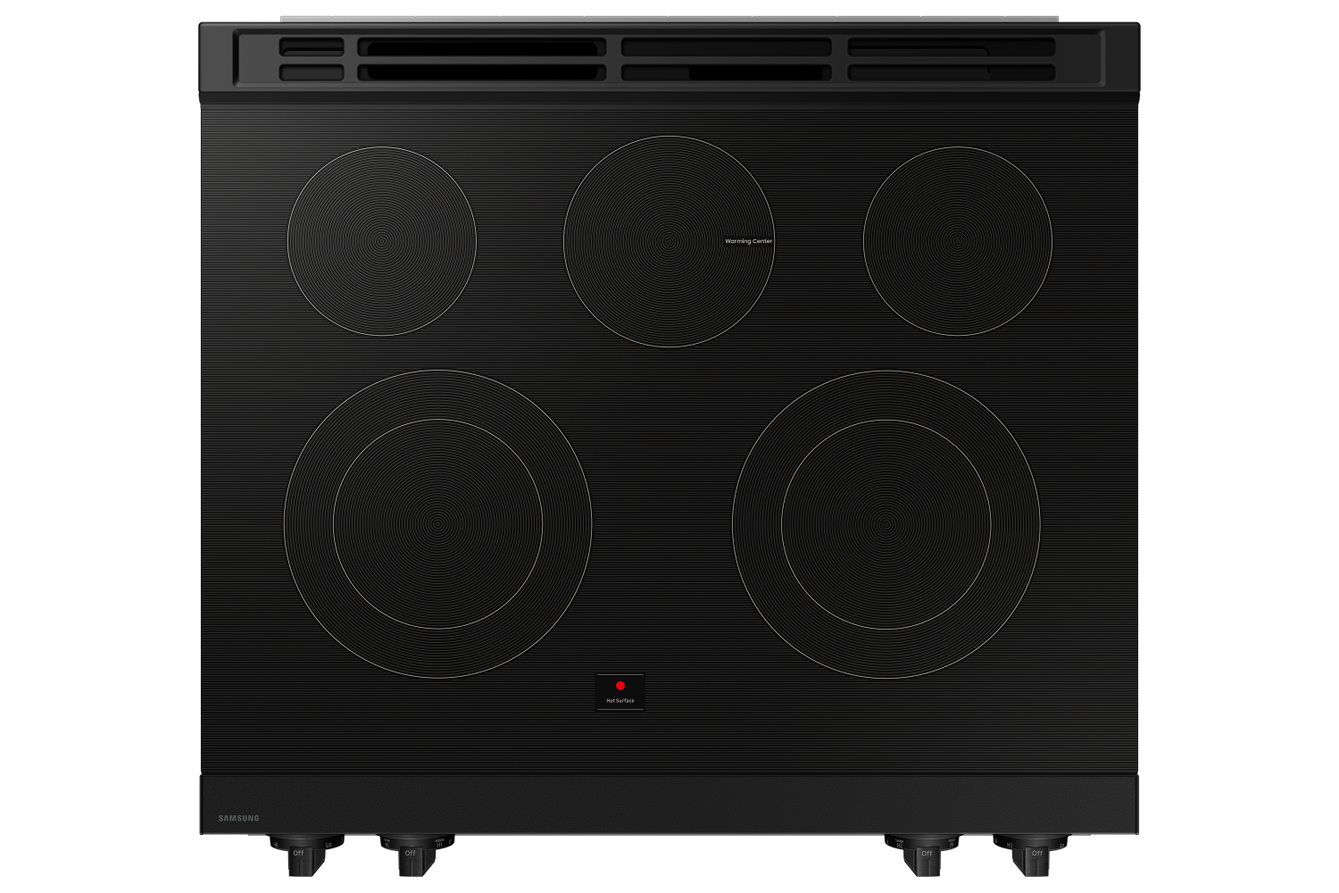 Samsung BESPOKE Stainless Steel 30" Thermal Slide In Electric Range (6.3cu.ft.) - NSE6DG8100SRAC