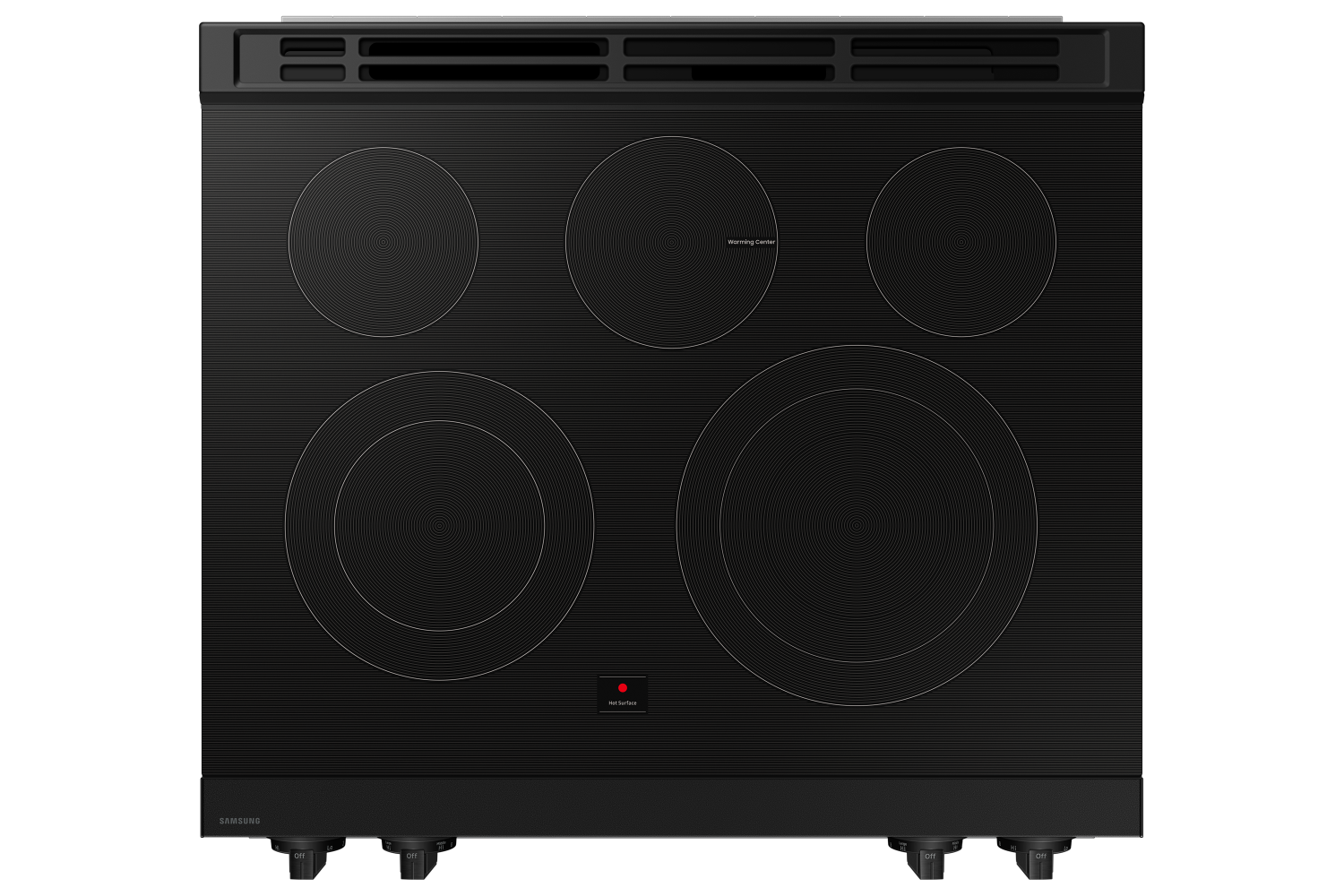 Samsung BESPOKE Stainless Steel 30" Fan Convection Slide in Range (6.3cu.ft.) - NSE6DG8300SRAC