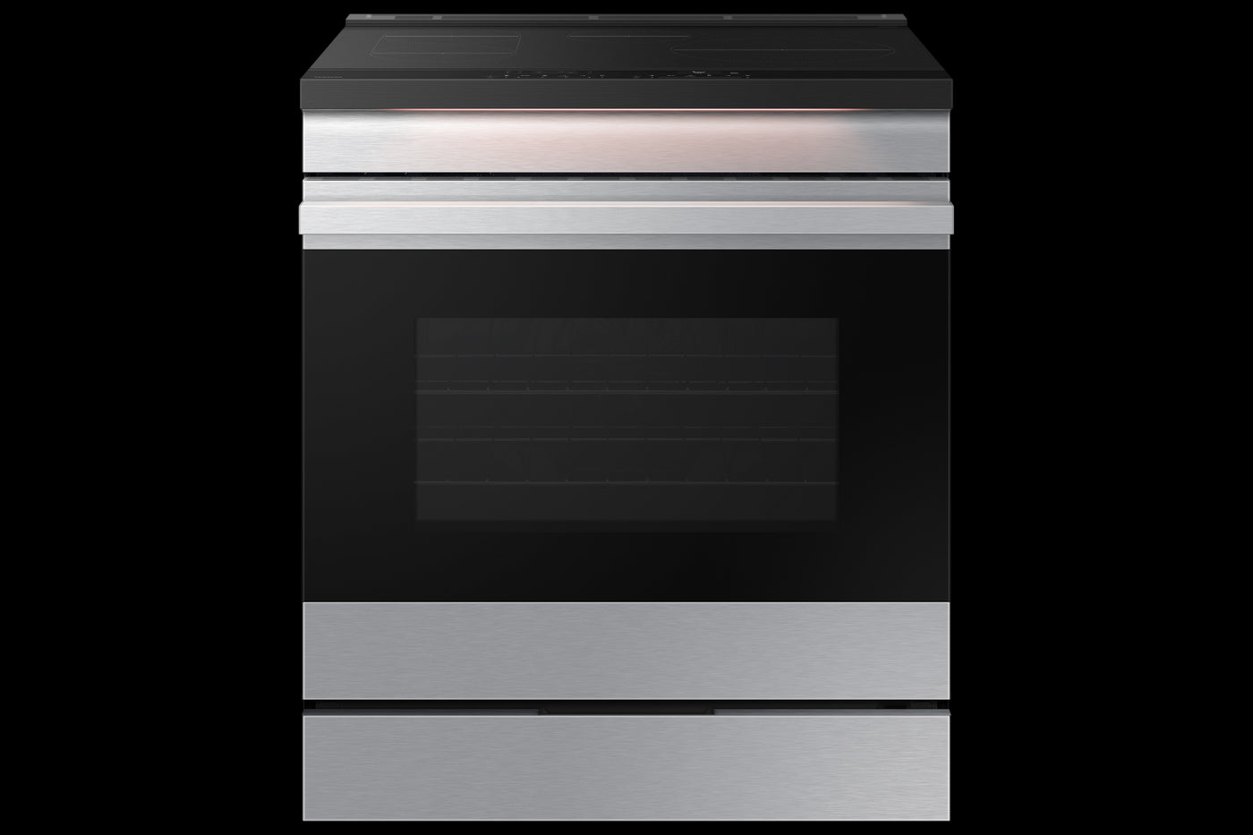 Samsung BESPOKE Stainless Steal True Convection Induction Slide in With Air Sous Vide (6.3cu.ft.) - NSI6DG9500SRAC