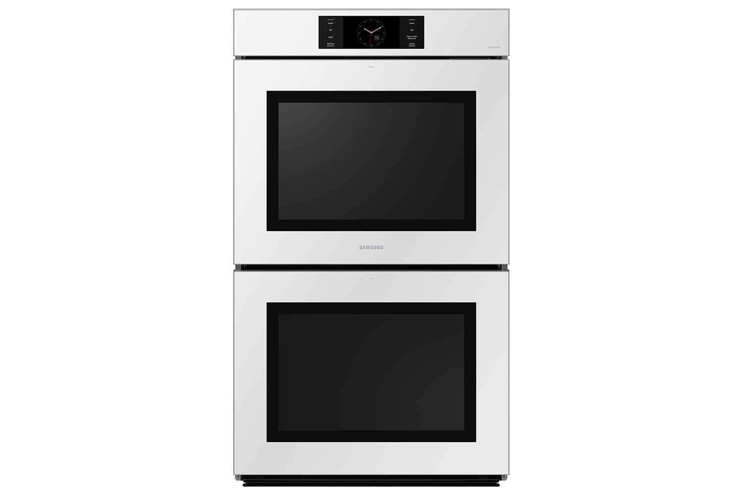 Samsung BESPOKE White Glass Double Oven (10.2 cu. ft) - NV51CB700D12AA