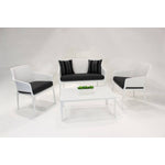 Nardi Net 4-Piece Outdoor Conversation Set - White