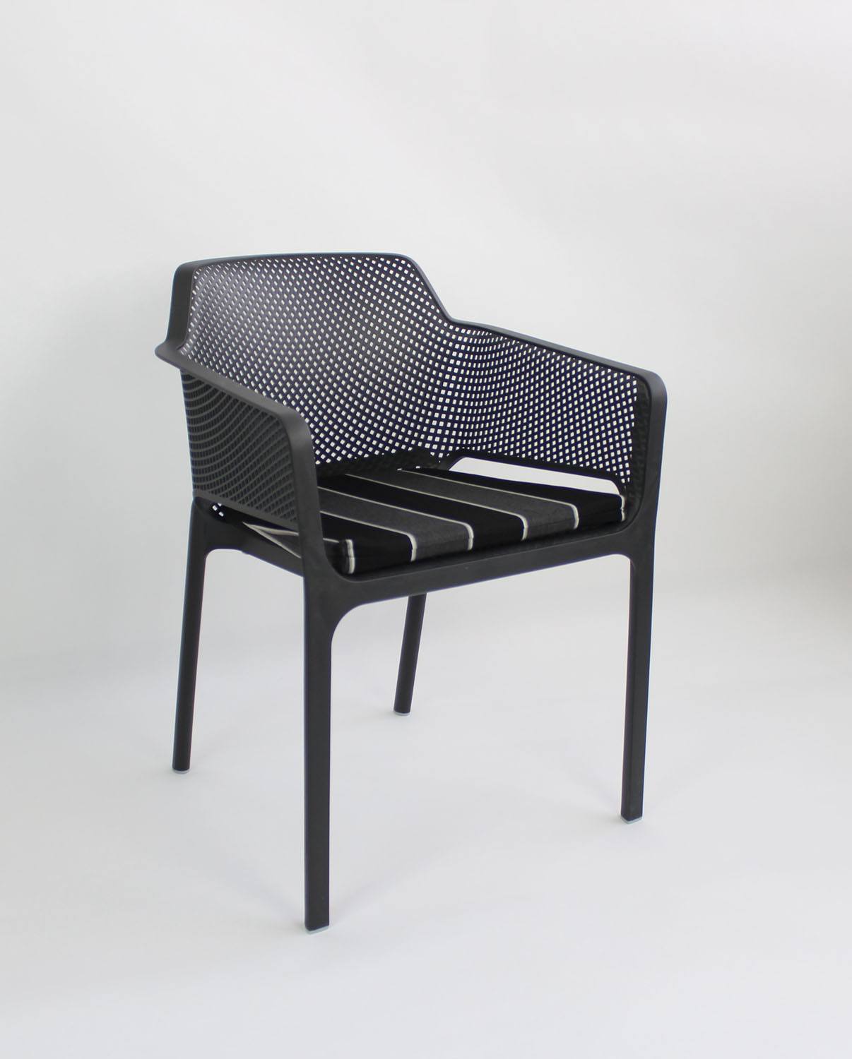 Nardi Net 3-Piece Outdoor Bistro Set - Black