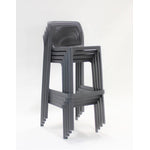 Nardi Net Outdoor Barstool - Black (Set of 4)