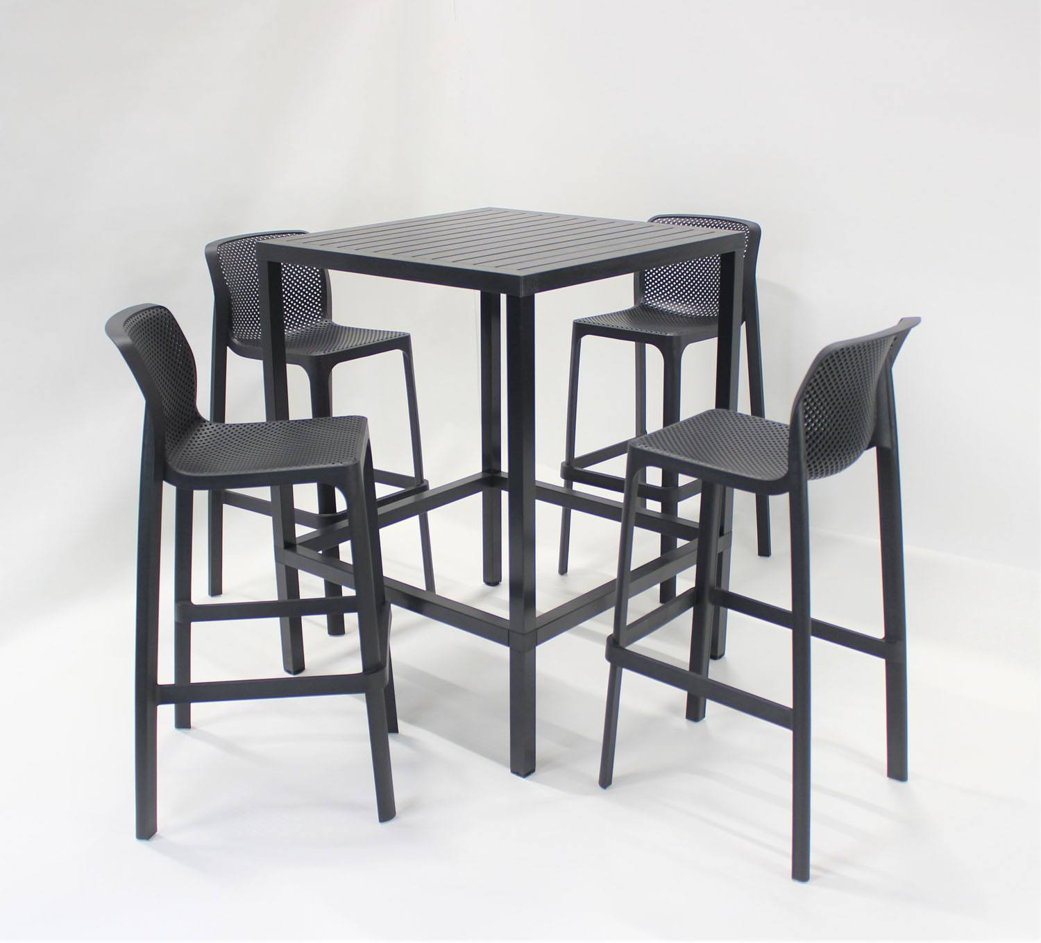 Nardi Cube Outdoor Bar Table - Black