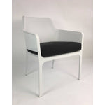 Nardi Net Relax Outdoor Dining Arm Chair - White (Set of 2)