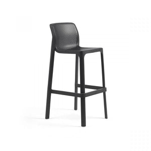 Nardi Net Outdoor Barstool - Black (Set of 4)