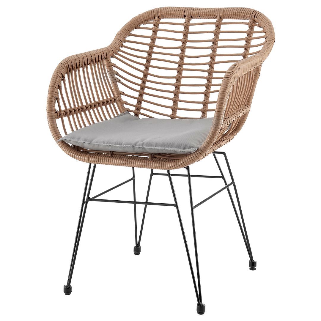 Copano 3-Piece Outdoor Conversation Set - Tan/Grey