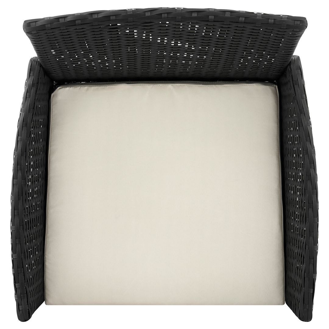 Lavaca 3-Piece Outdoor Conversation Set - Grey/Cream