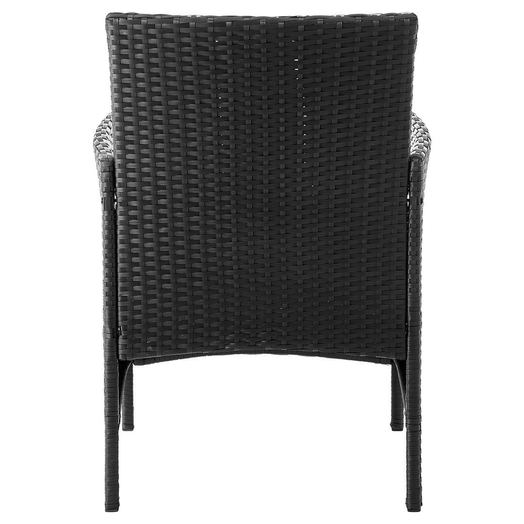 Lavaca 3-Piece Outdoor Conversation Set - Grey/Cream