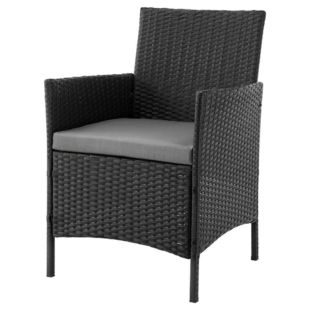 Lavaca 3-Piece Outdoor Conversation Set - Grey