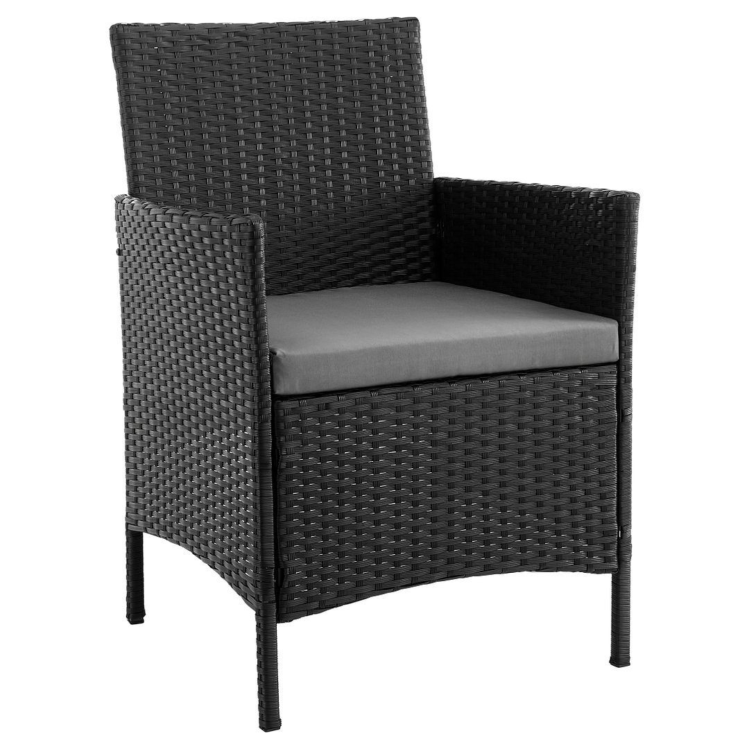 Lavaca 3-Piece Outdoor Conversation Set - Grey