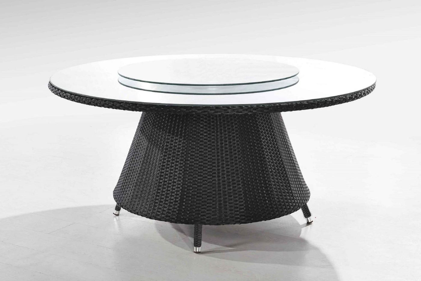Andaman 7 Piece Outdoor Dining Set - Green / Black