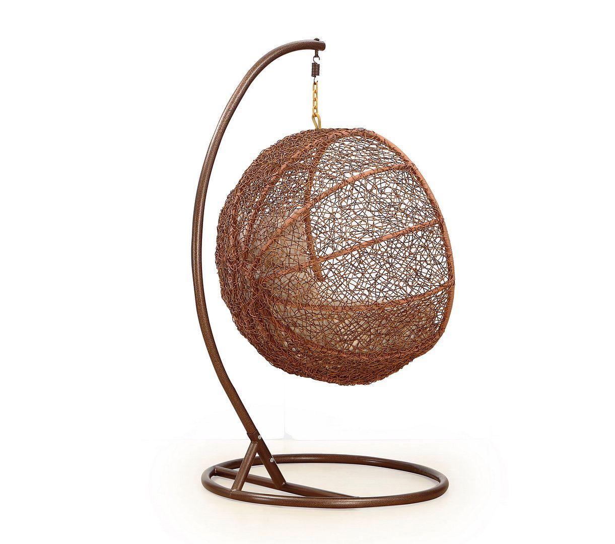 Whitsunday Rattan Egg Hanging Chair - Cream
