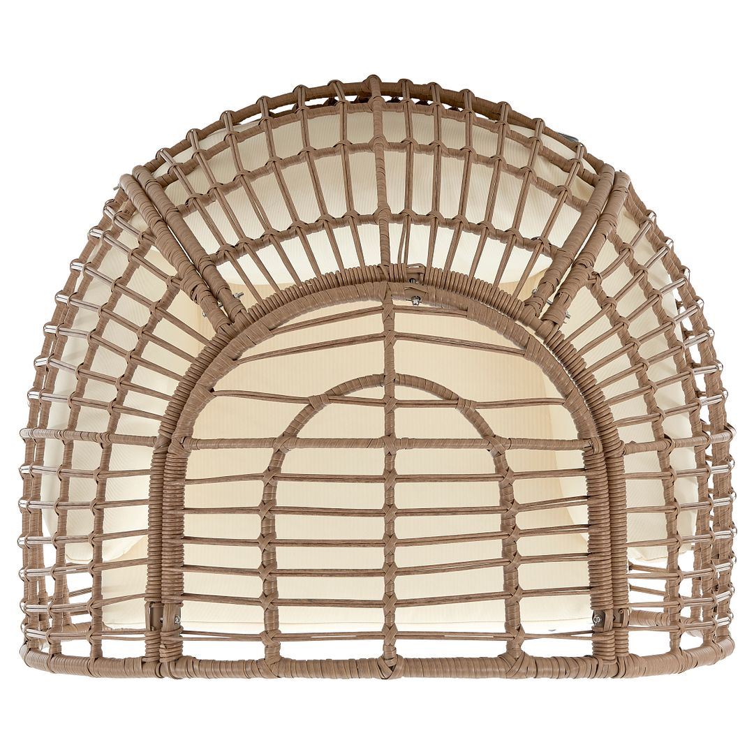 Baffin Indoor/Outdoor Egg Chair - Tan/Cream