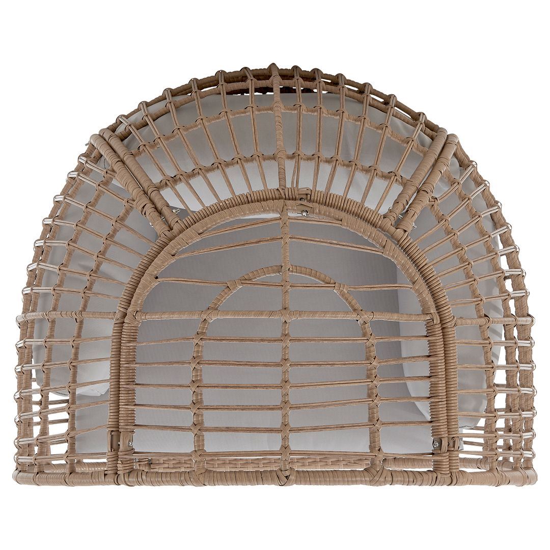 Baffin Indoor/Outdoor Egg Chair - Tan/Grey