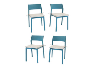 Nardi Trill II Outdoor Dining Side Chair - Set of 4 - Ottanio